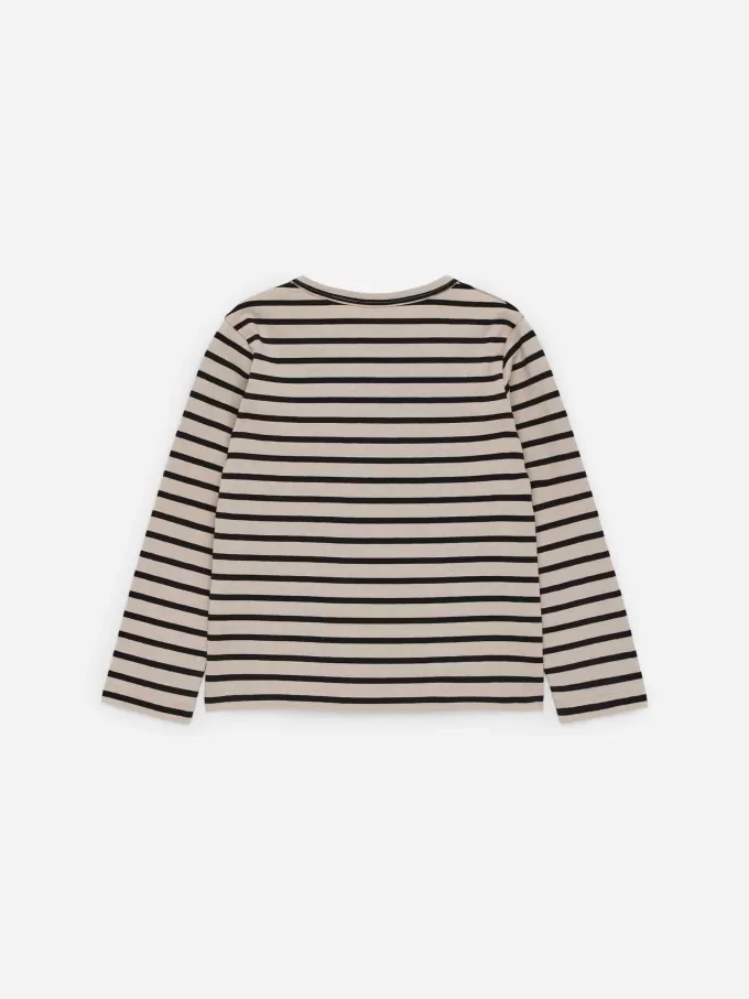 Langärmliges T-Shirt aus Baumwolle Langärmliges T-Shirt aus Baumwolle