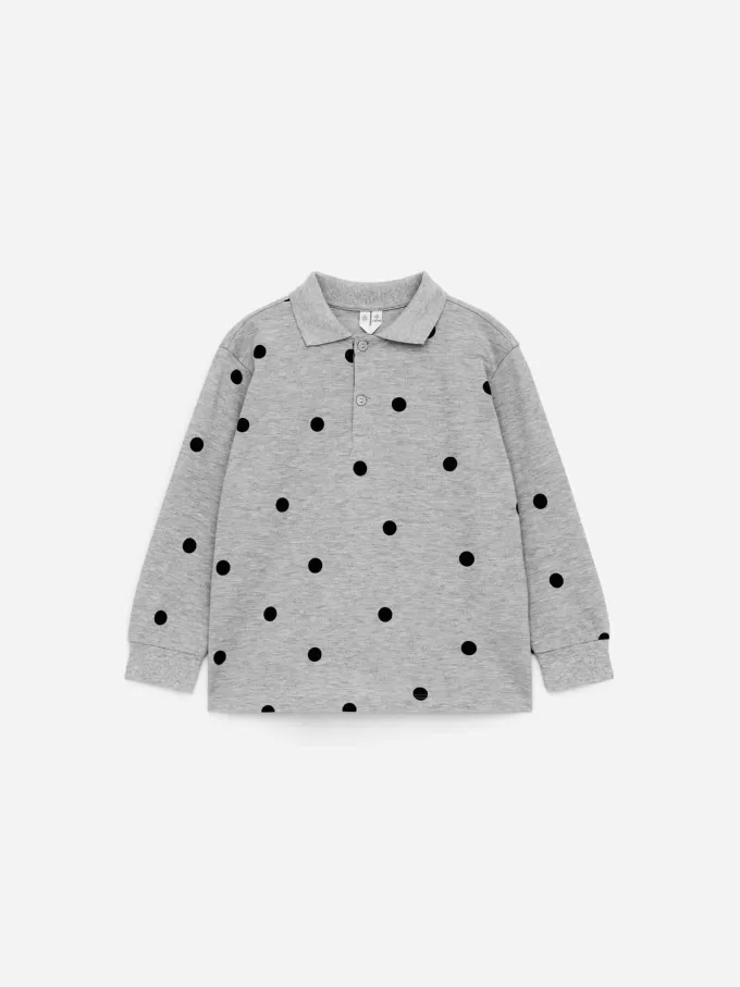 Langarm-Poloshirt Langarm-Poloshirt