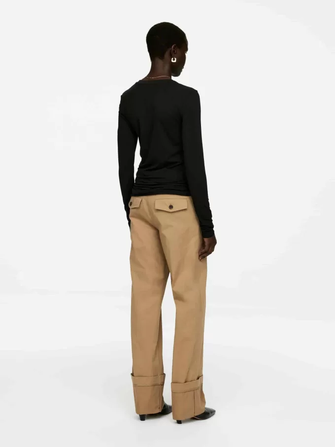 Langarm aus Lyocell-Mischung