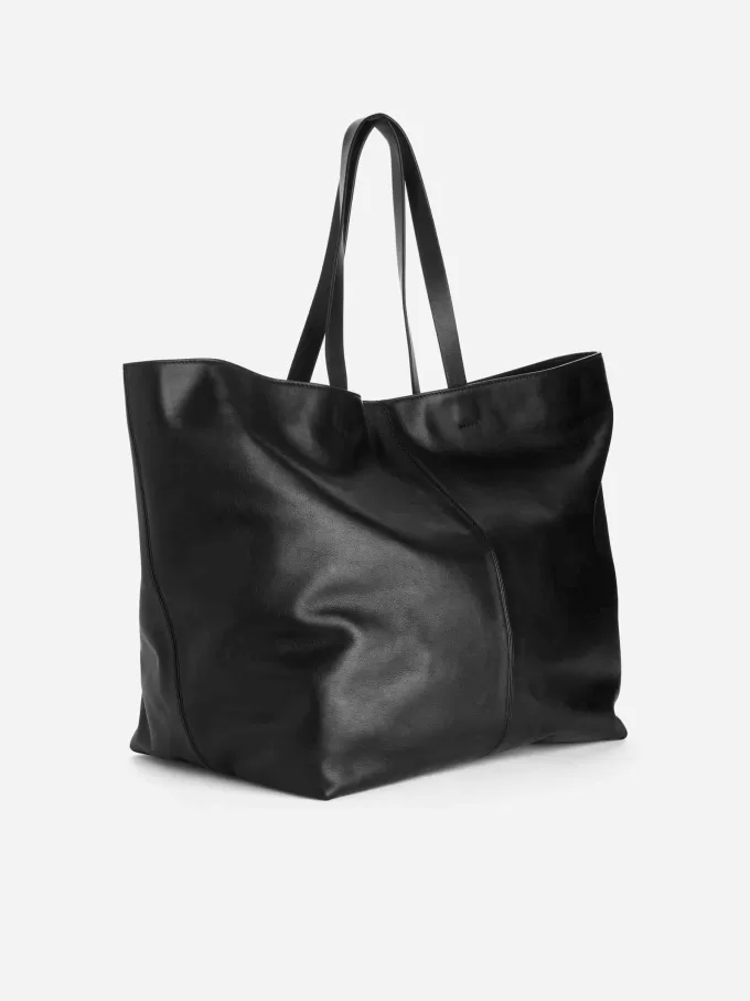 Leder-Einkaufstasche Leder-Einkaufstasche