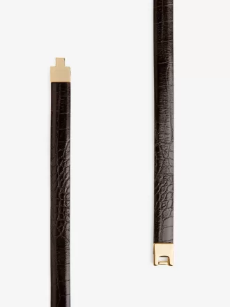 Ledergürtel mit Schnalle