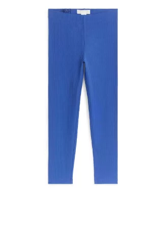 Leggings aus geripptem Jersey Leggings aus geripptem Jersey