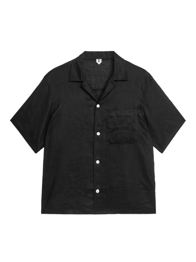 Leinen-Resort-Hemd Leinen-Resort-Hemd