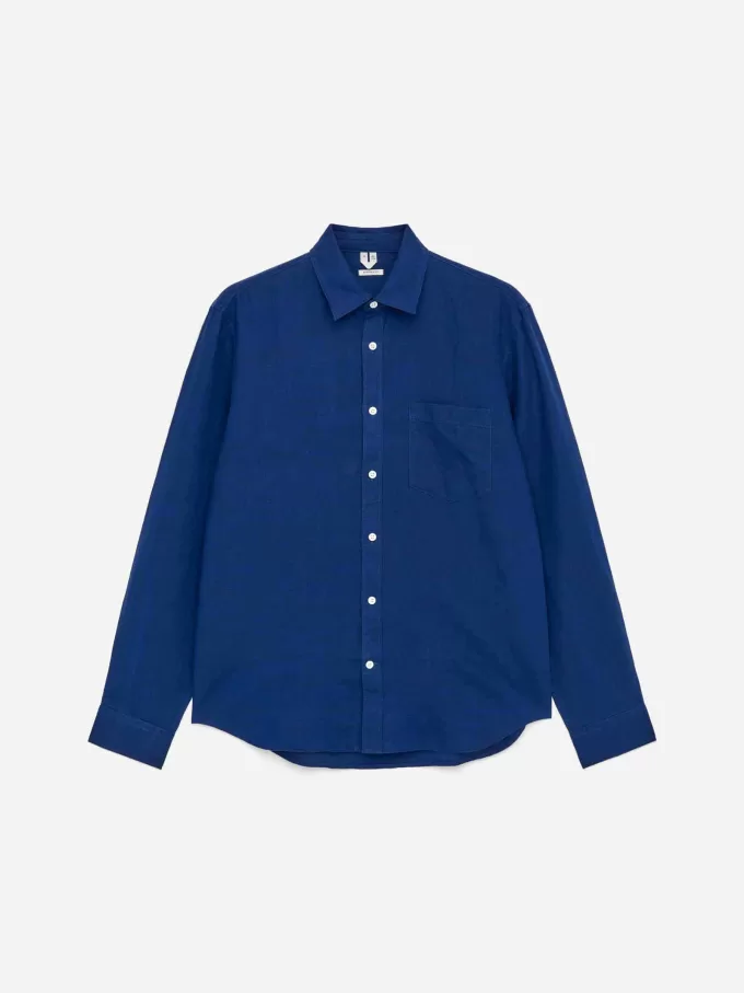 Leinenhemd mit normaler Passform Leinenhemd mit normaler Passform