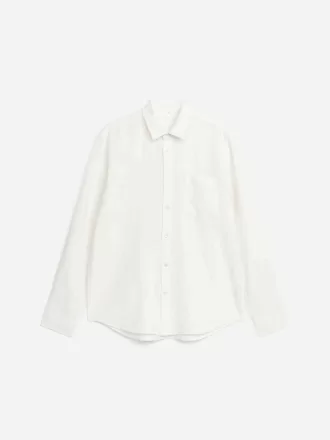 Leinenhemd mit normaler Passform