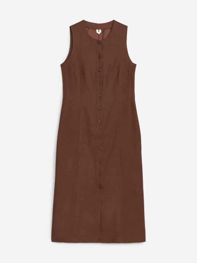 Leinenwestenkleid Leinenwestenkleid