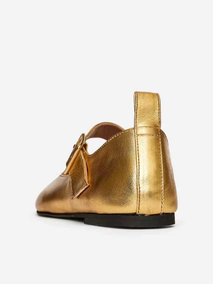Metallic-Mary-Jane-Flats Metallic-Mary-Jane-Flats