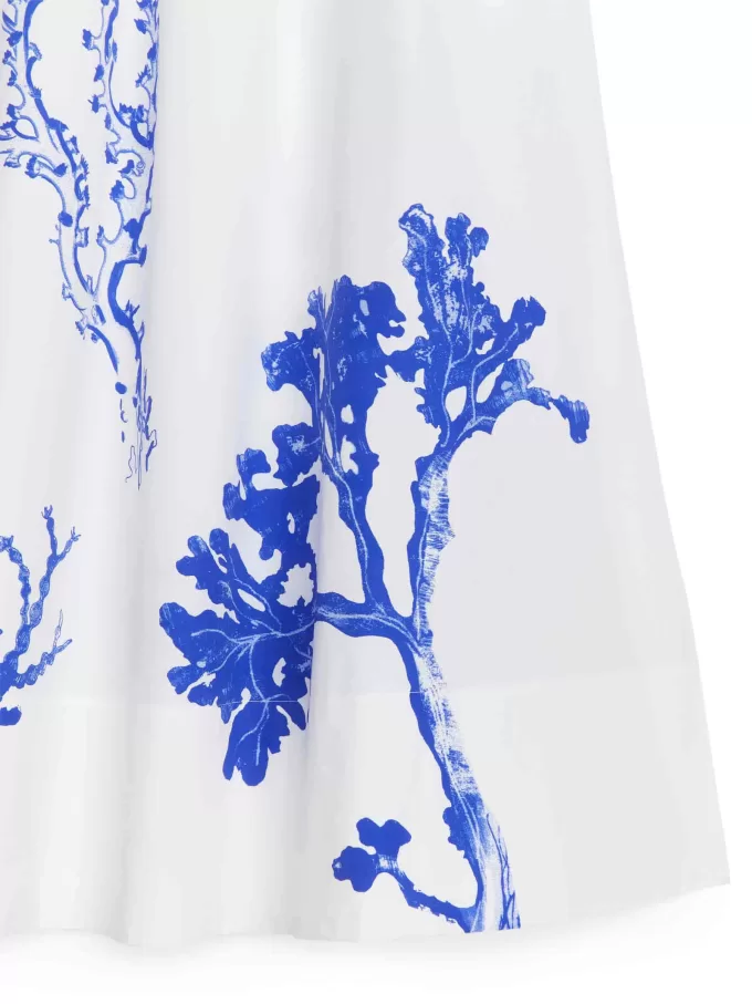 Midi-Baumwollrock Midi-Baumwollrock