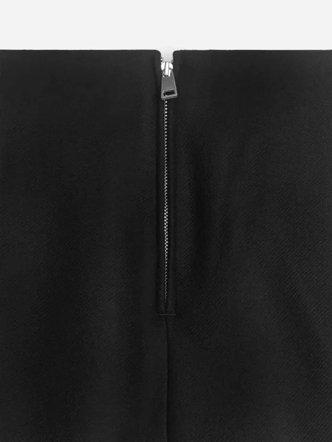 Minirock aus Wolle Minirock aus Wolle