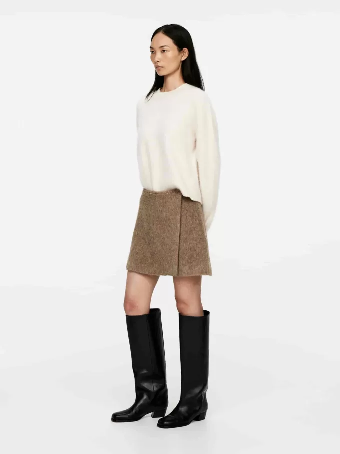 Minirock aus Wollmischung Minirock aus Wollmischung