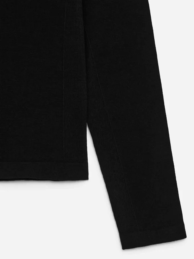 Nahtloses Oberteil aus Wollmischung Nahtloses Oberteil aus Wollmischung