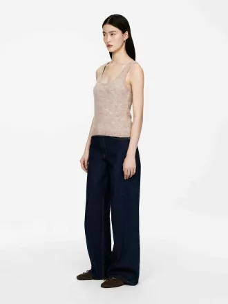 Oberteil aus Alpaka-Woll-Mischung