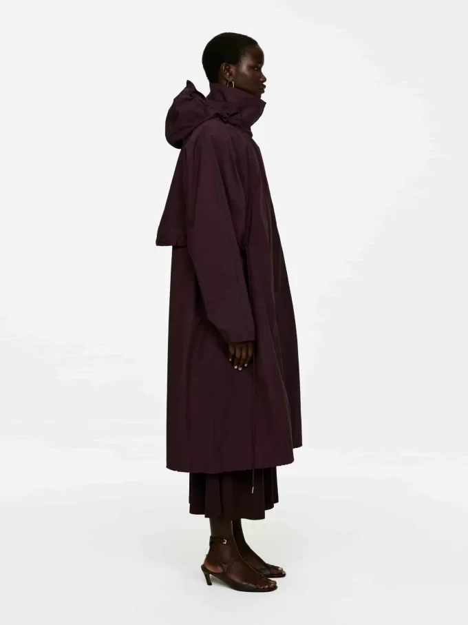 Parka mit Sturmklappe Parka mit Sturmklappe