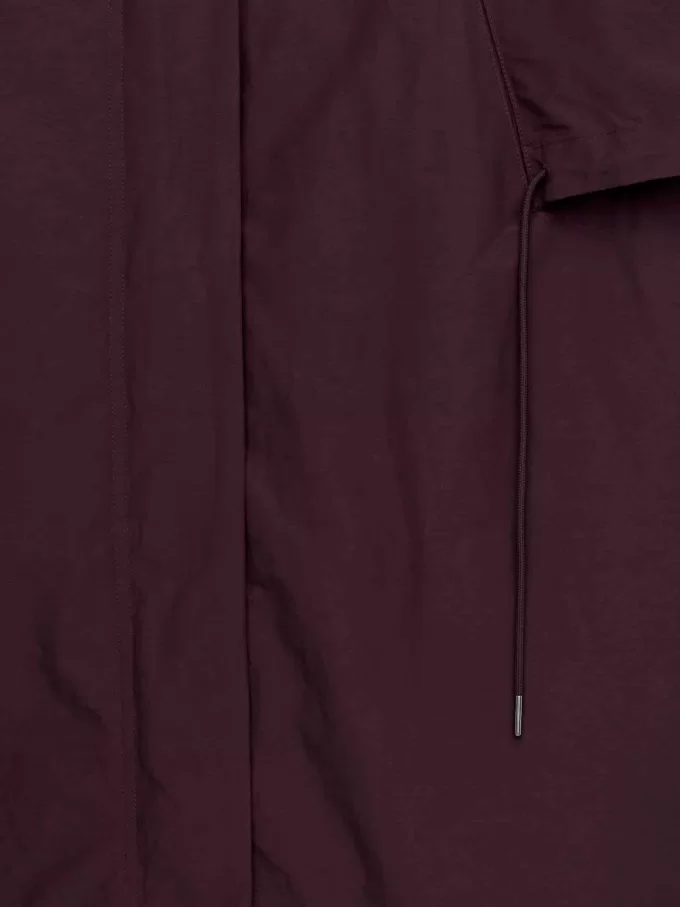 Parka mit Sturmklappe Parka mit Sturmklappe