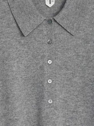 Polopullover aus Wolle