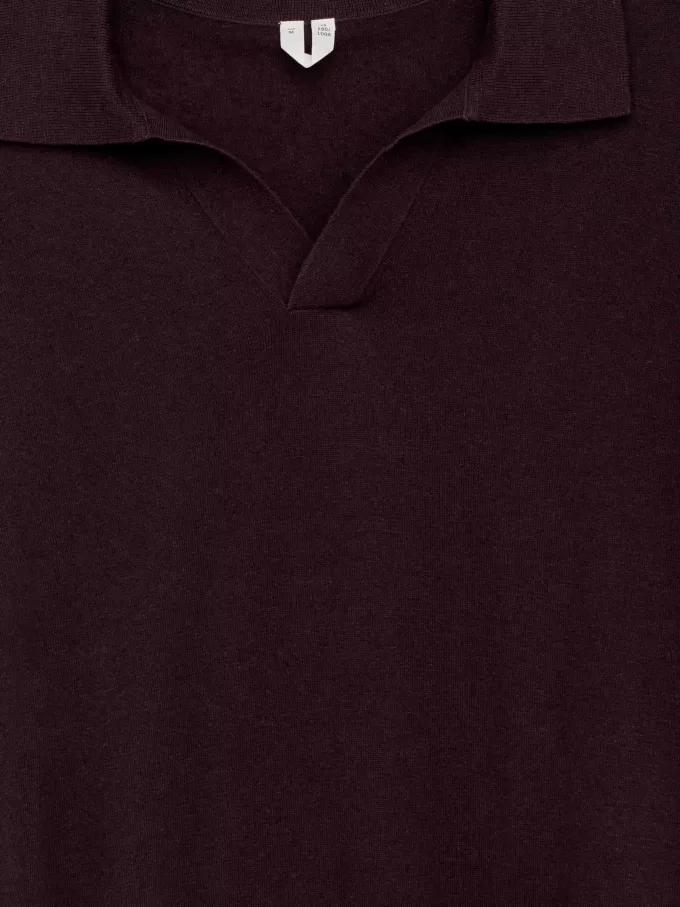 Poloshirt aus Baumwollleinen Poloshirt aus Baumwollleinen