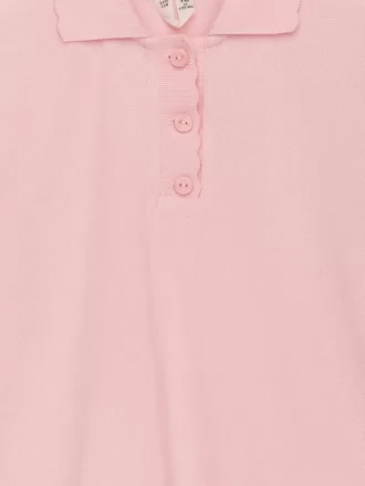 Poloshirt mit Muschelkante