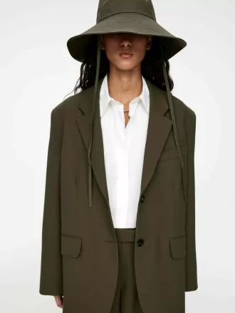 Popeline-Hemd mit normaler Passform