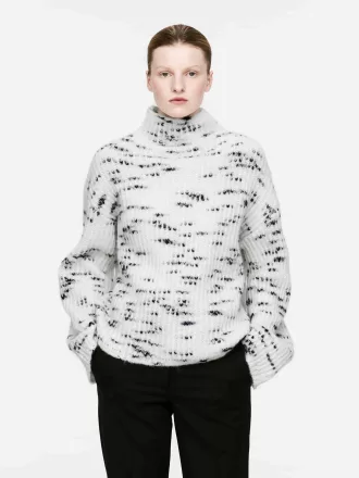 Pullover aus Mohair-Woll-Mischung