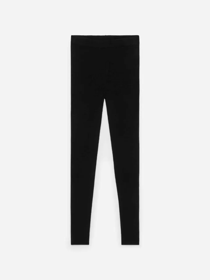 Ripp-Leggings aus Merinomischung Ripp-Leggings aus Merinomischung