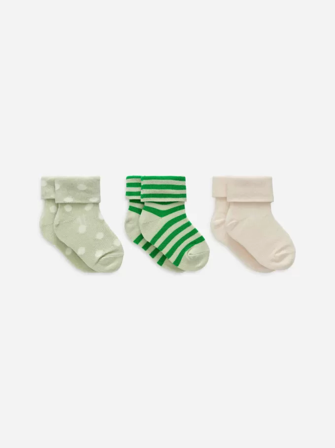 Rippsocken-Set mit 3 Paaren Rippsocken-Set mit 3 Paaren