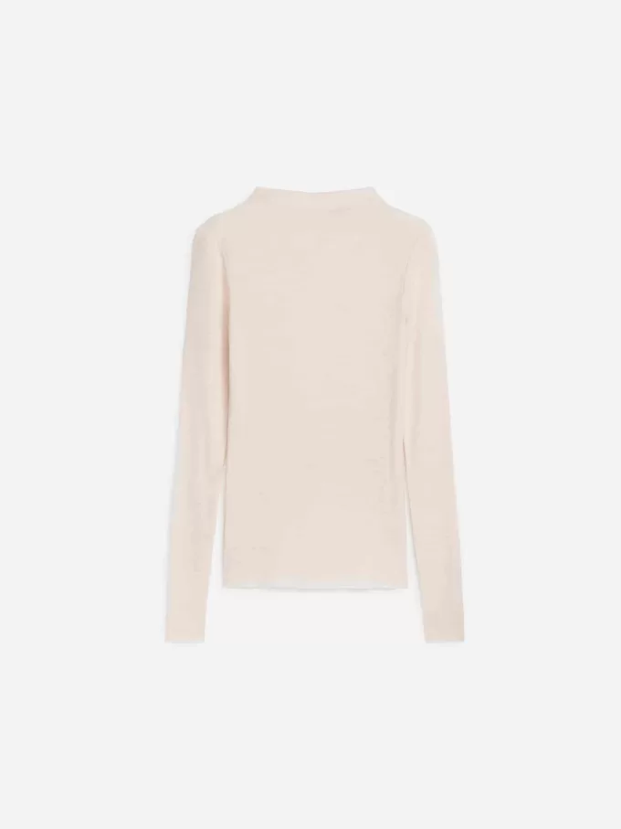 Rippstrick-Oberteil aus Wolle Rippstrick-Oberteil aus Wolle