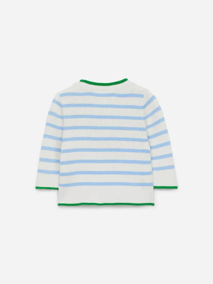 Rippstrickpullover für Neugeborene Rippstrickpullover für Neugeborene