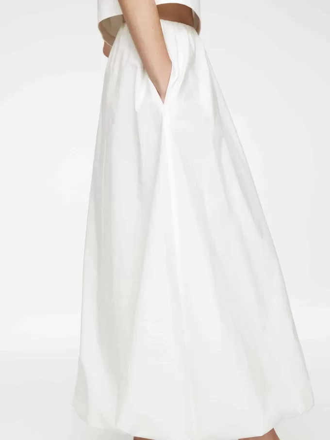 Rock mit Ballonsaum Rock mit Ballonsaum