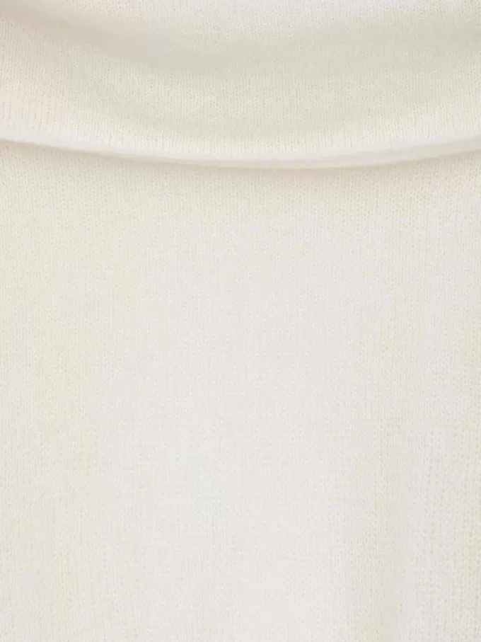 Schulterfreier Pullover Schulterfreier Pullover