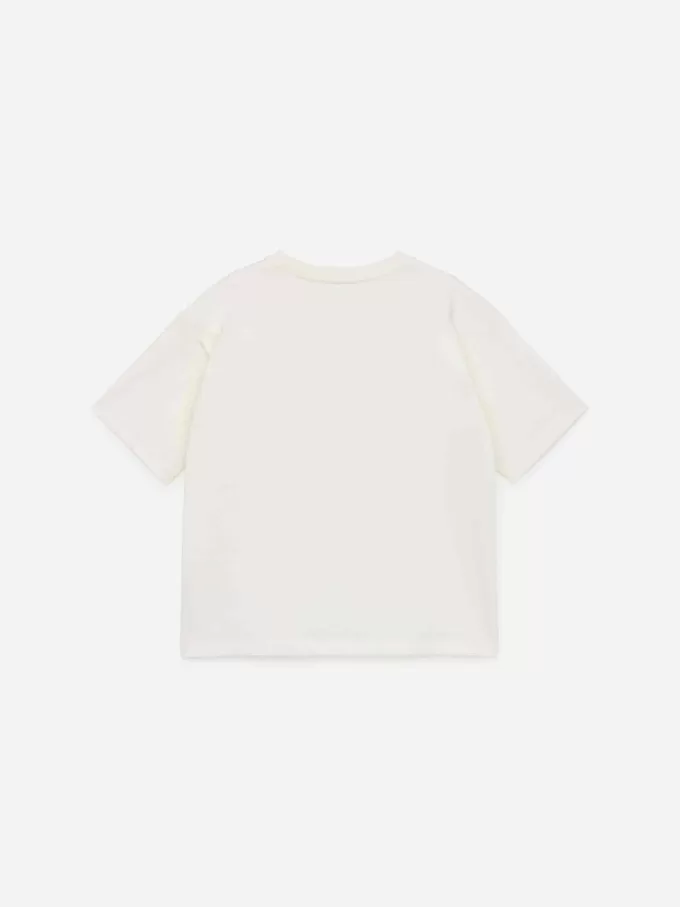 Schweres T-Shirt mit Print Schweres T-Shirt mit Print