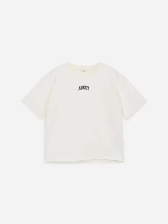 Schweres T-Shirt mit Print