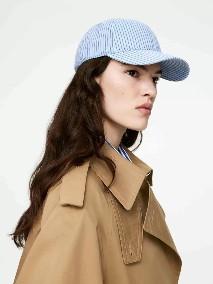 Seersucker-Kappe Seersucker-Kappe