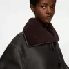 Shearling-Jacke