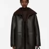 Shearling-Jacke