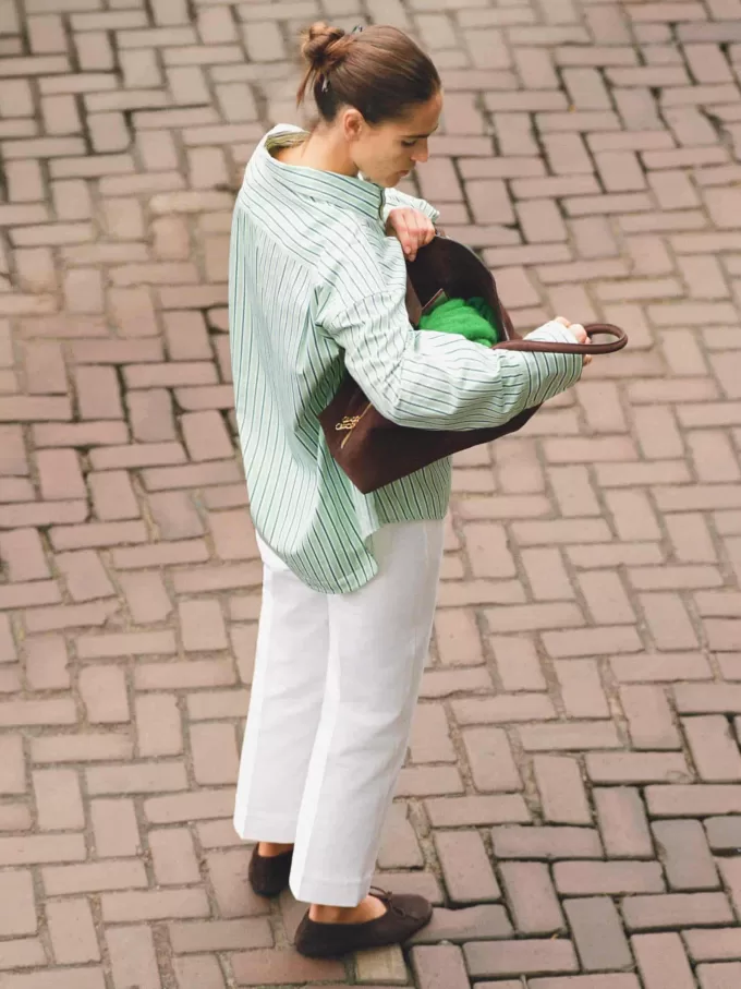 Baumwollhemd mit weiten Ärmeln Baumwollhemd mit weiten Ärmeln