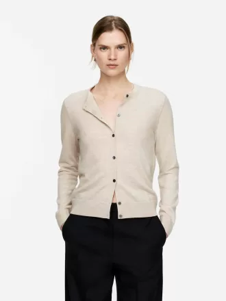 Strickjacke aus Merinowolle Strickjacke aus Merinowolle