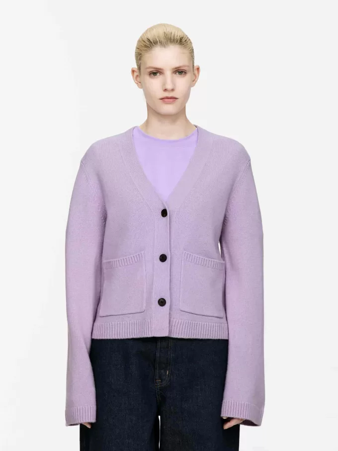 Strickjacke aus Wolle Strickjacke aus Wolle