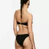 Strukturierter Bikini-Slip mit hoher Taille Strukturierter Bikini-Slip mit hoher Taille