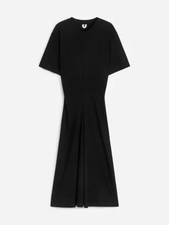 T-Shirt-Kleid aus Viskose-Crêpe