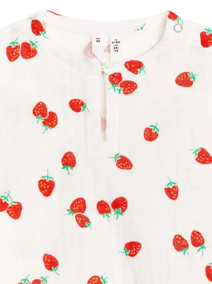 T-Shirt aus Baumwollmusselin