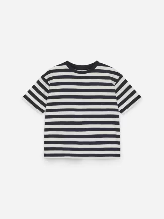 T-Shirt aus Flammstrick