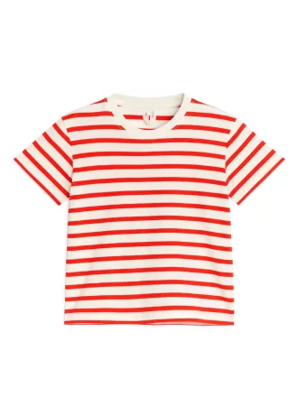 T-Shirt mit Rundhalsausschnitt im 2er-Set