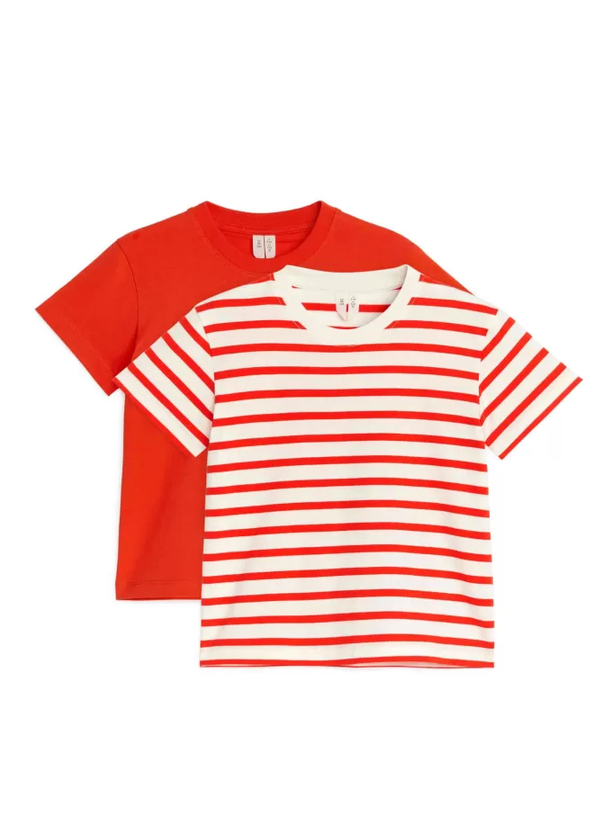 T-Shirt mit Rundhalsausschnitt im 2er-Set T-Shirt mit Rundhalsausschnitt im 2er-Set