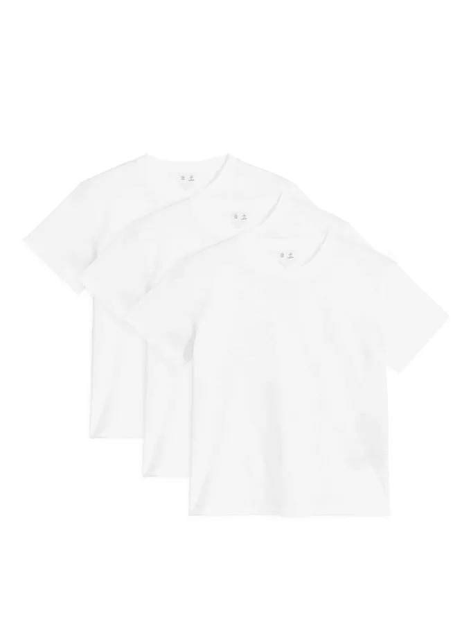 T-Shirt mit Rundhalsausschnitt im 3er-Set T-Shirt mit Rundhalsausschnitt im 3er-Set