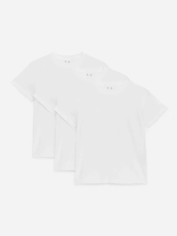 T-Shirt mit Rundhalsausschnitt im 3er-Set T-Shirt mit Rundhalsausschnitt im 3er-Set