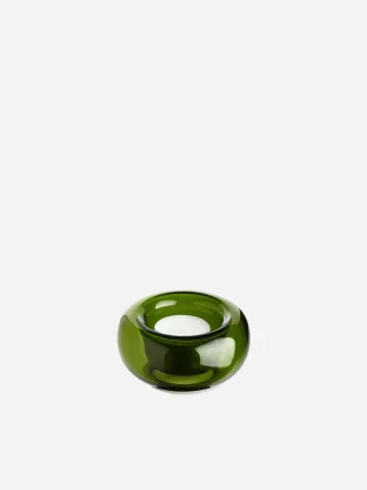 Teelichthalter aus Glas