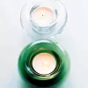 Teelichthalter aus Glas Teelichthalter aus Glas