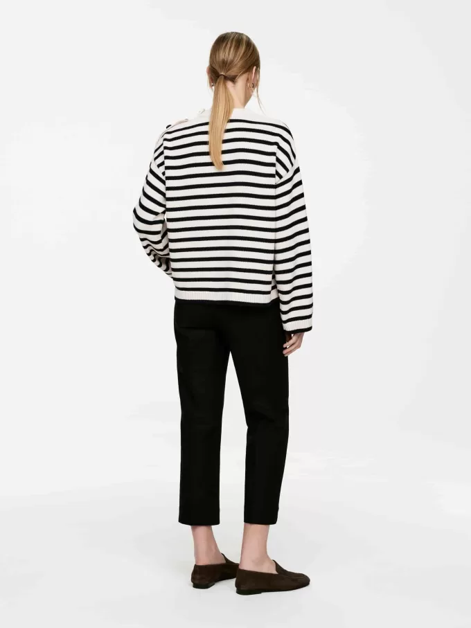 Übergroßer Baumwollpullover