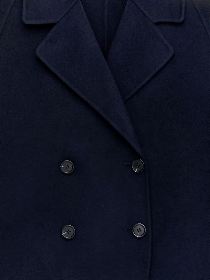 Übergroßer Mantel aus Wollmischung Übergroßer Mantel aus Wollmischung