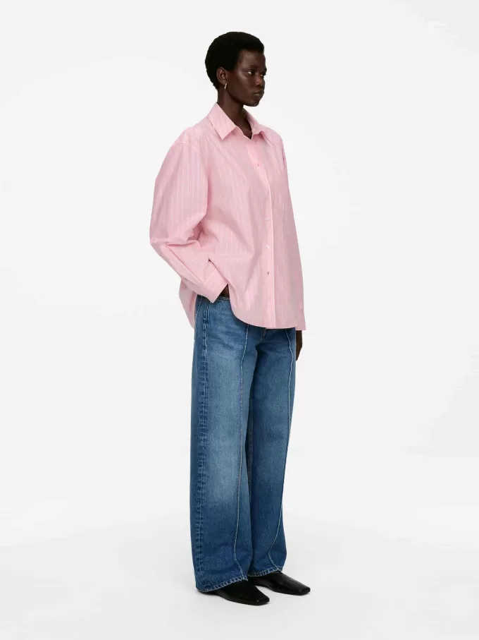 Übergroßes Baumwollhemd Übergroßes Baumwollhemd